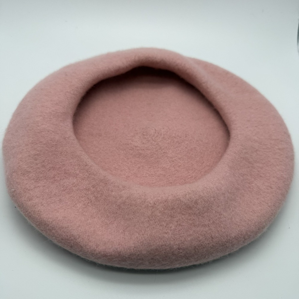 Women's Wool Beret Hat Winter Warm Soft Classic French Style Beanie Casual Solid - Picture 4 of 5
